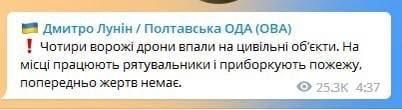 Снова украинское ПВО причиняет вред гражданским