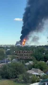 Пожар на Кременчугском НПЗ поражает масштабами