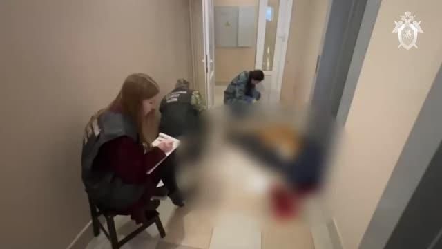 СК показал кадры с места убийства архитектора Супоницкого в Петербурге