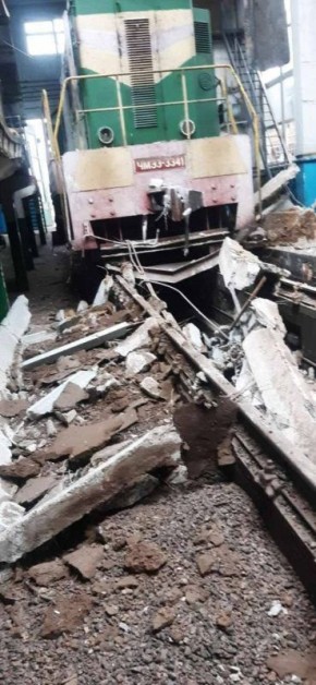 Гребенка Опубликованы последствия удара по локомотивному депо в н.п. Гребенка Полтавской области (ФОТО)