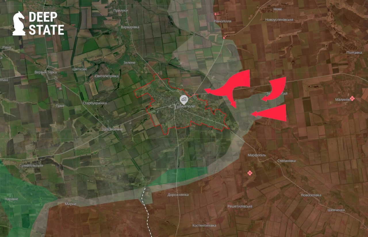 Противник пишет, что успешный прорыв ВС РФ к Гуляйполю произошел из-за беспорядночго отхода со своих позиций двух рот одного из батальонов 102-й бригады ТРО, брошенной на произвол судьбы