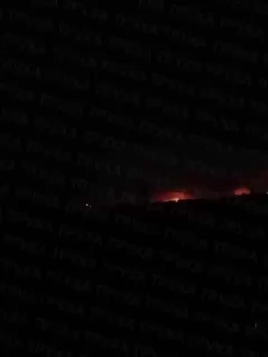 Панорама ударов по Кременчугу