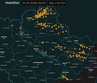 Более 100 дальнобойных дронов сейчас находятся над территорией противника
