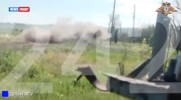 Кадры уничтожения FPV-дронов ВСУ в Новой Полтавке