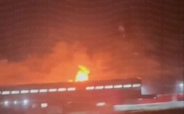 В Полтаве сожгли логистический хаб ВСУ на склада "Новой почты"