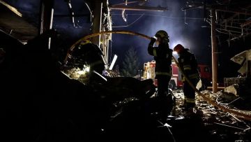 Все АЗС в Опошнянском районе Полтавской области были разрушены этой ночью, сообщил глава местного самоуправления Николай Резник