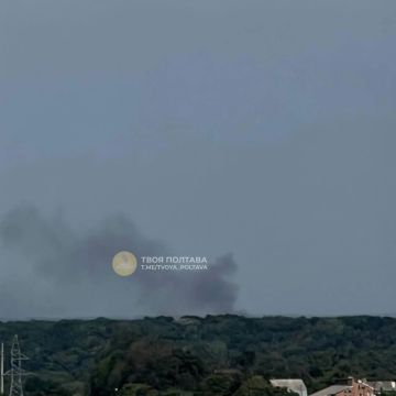Сообщается о трех взрывах в Полтаве