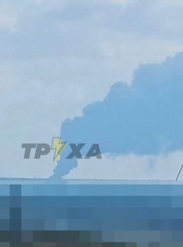 Сообщается о масштабном пожаре в Машовском районе Полтавской области